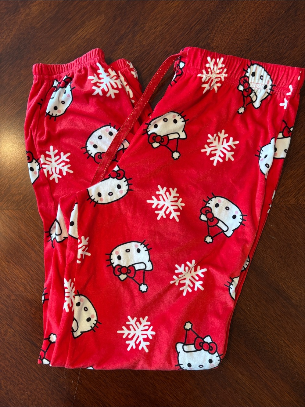 Hello Kitty Red Holiday Pajama Pants